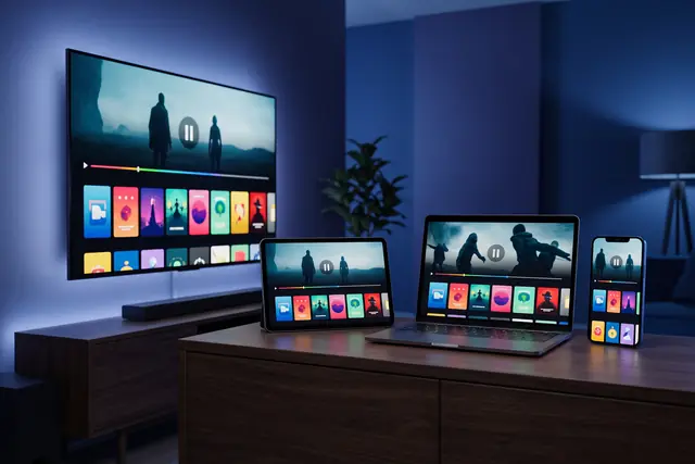 IPPlayTV best IPTV service streaming on a television, tablet, laptop and smartphone at once
